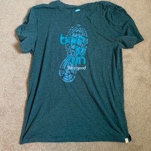 Life is Good Born to Run t shirt